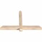 Ekena Millwork Eugene Smooth Timber Gable Bracket, Douglas Fir, 48"W x 30"H x 3 1/2"D x 3 1/2"F, 15/12 Pitch GBW048X30X0404EUG00SDF - alternate 5